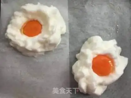 Make Cloud eggs step 3