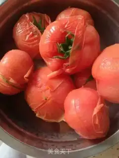 Make Tomato egg dumplings step 1
