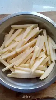 Make Fries with less oil step 2