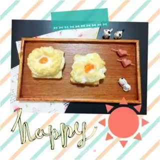 Make Cloud eggs step 6