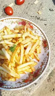 Make Fries with less oil step 5
