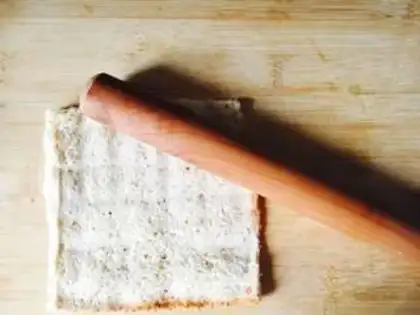 Make Toast rolls step 2