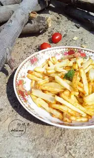 Make Fries with less oil step 7