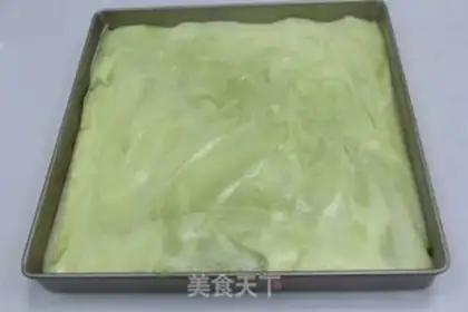 Make Double-colour tea cake rolls step 9