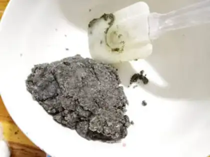 Make Black sesame ball step 5