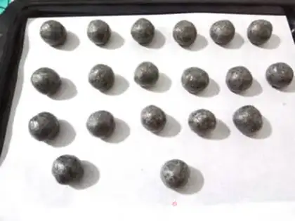 Make Black sesame ball step 6