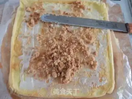 Make Meat pine rolls step 16