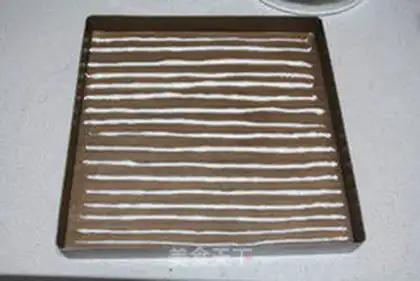 Make Tea stripe cake rolls step 4