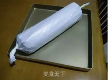 Make Red velvet cake roll step 5