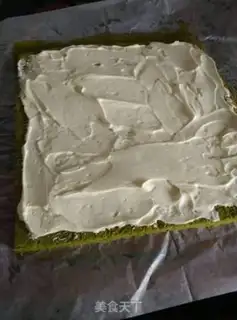 Make Tea stripe cake rolls step 7