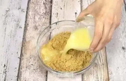Make Apricot milk cup step 0