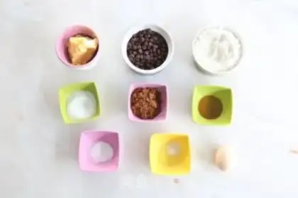 Make Chocolate bean soft cookies step 0