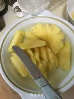 Make Pineapple sauce step 0