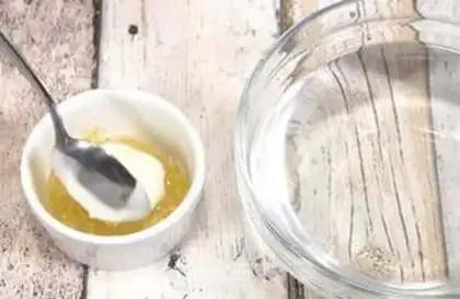 Make Apricot milk cup step 3