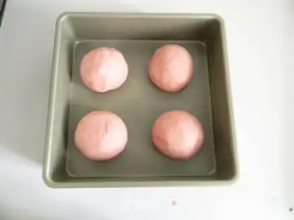 Make Flamingo bread step 8