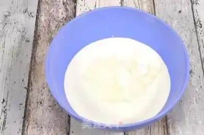 Make Apricot milk cup step 4