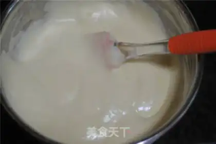 Make Flower cake step 4