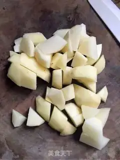 Make Potato rice step 1