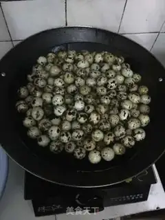 Make Five quail eggs step 0