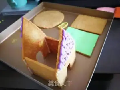 Make Go through the candy cookie house step 11