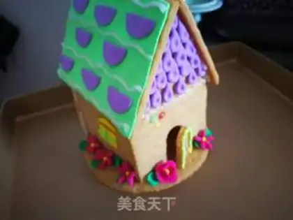 Make Go through the candy cookie house step 13