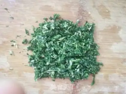 Make Pork dumplings step 1