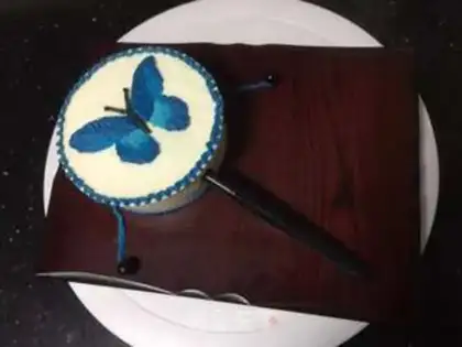 Make Butterfly mousse cake step 19