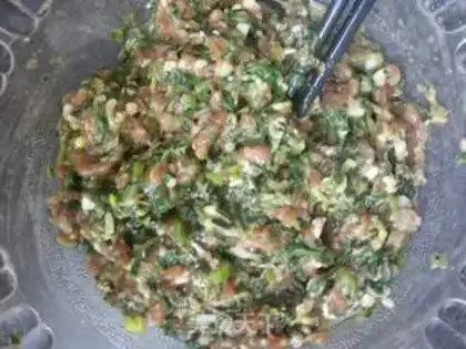 Make Pork dumplings step 4