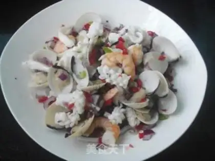 Make Cheese and seafood step 3