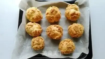 Make Cream cream puff step 11