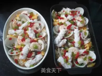 Make Cheese and seafood step 7