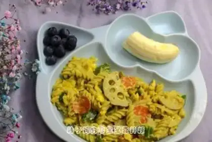 Make Curry pasta step 8