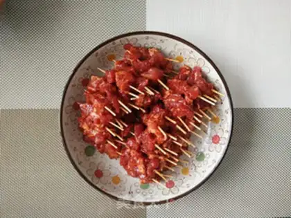 Make Ridiculous toothpick meat step 5