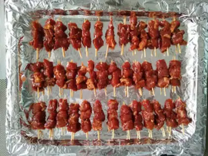 Make Ridiculous toothpick meat step 6
