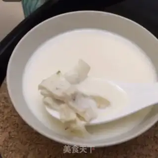 Make Milk lily gel step 4