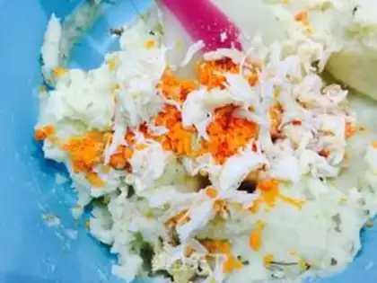 Make Cheese and bread crabs step 4
