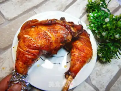 Make Sand tea, roasted chicken legs step 13