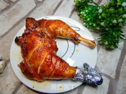 Make Sand tea, roasted chicken legs step 14