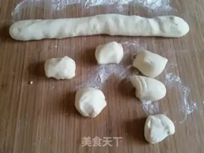 Make Green tofu buns step 8