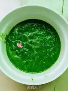 Make Spinach juice step 3