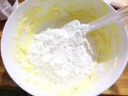 Make Peanut waffles step 2