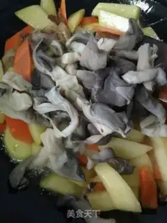 Make Five flowers for mushroom potatoes step 4