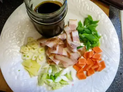 Make Red tofu step 0
