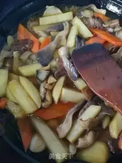 Make Five flowers for mushroom potatoes step 6