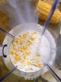 Make Milky corn juice step 0