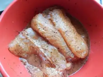 Make Sand tea and roasted fish willows step 5