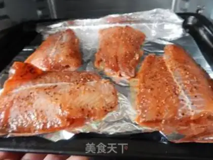 Make Sand tea and roasted fish willows step 7