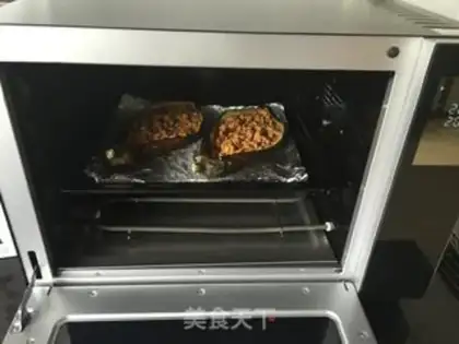 Make A roasted eggplant step 7