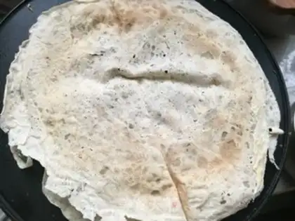 Make The tofu pancakes step 7