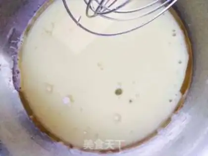 Make Net red bean cake box step 6